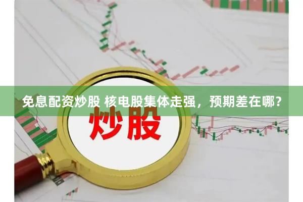 免息配资炒股 核电股集体走强，预期差在哪？
