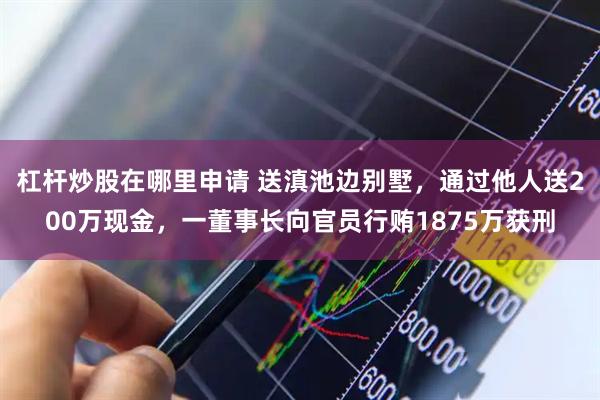 杠杆炒股在哪里申请 送滇池边别墅，通过他人送200万现金，一董事长向官员行贿1875万获刑